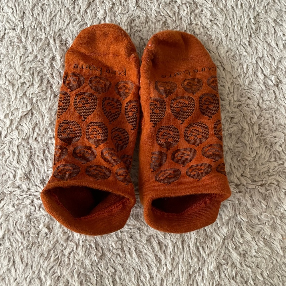 Pure Barre Halloween Socks